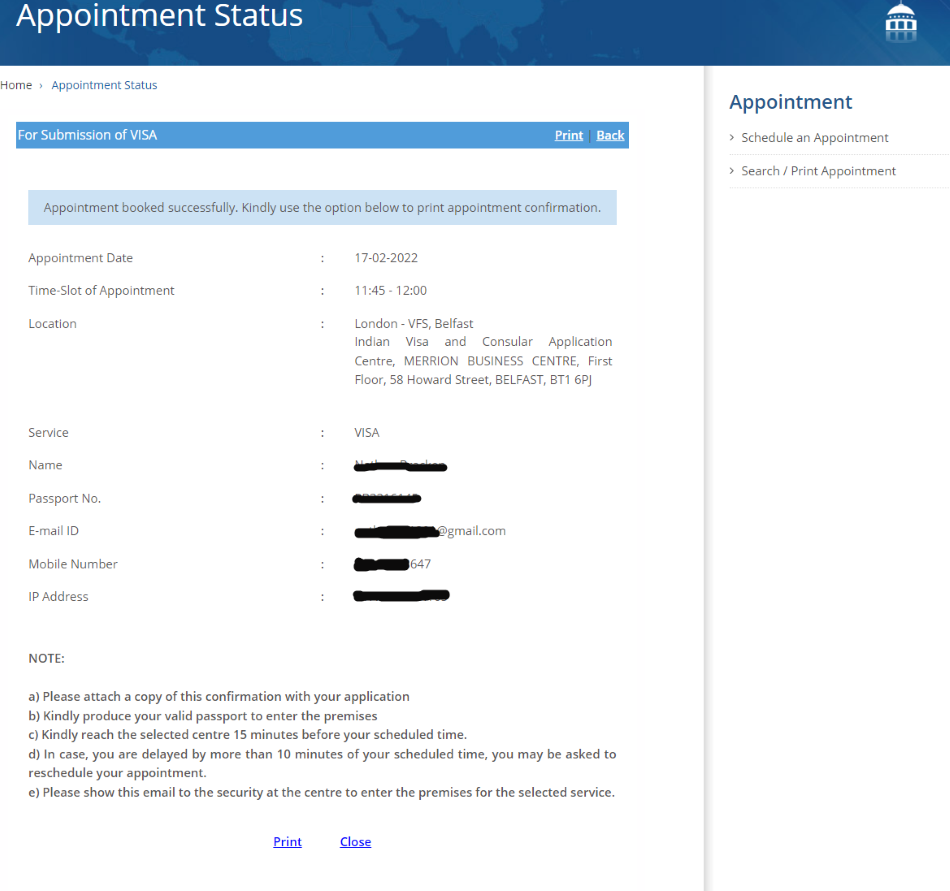 Appointment-Status